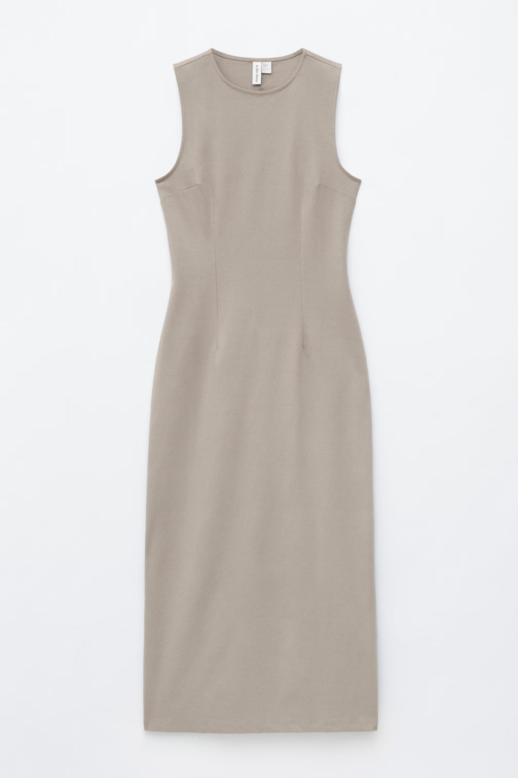 Pure Cotton Fitted Midi Dress