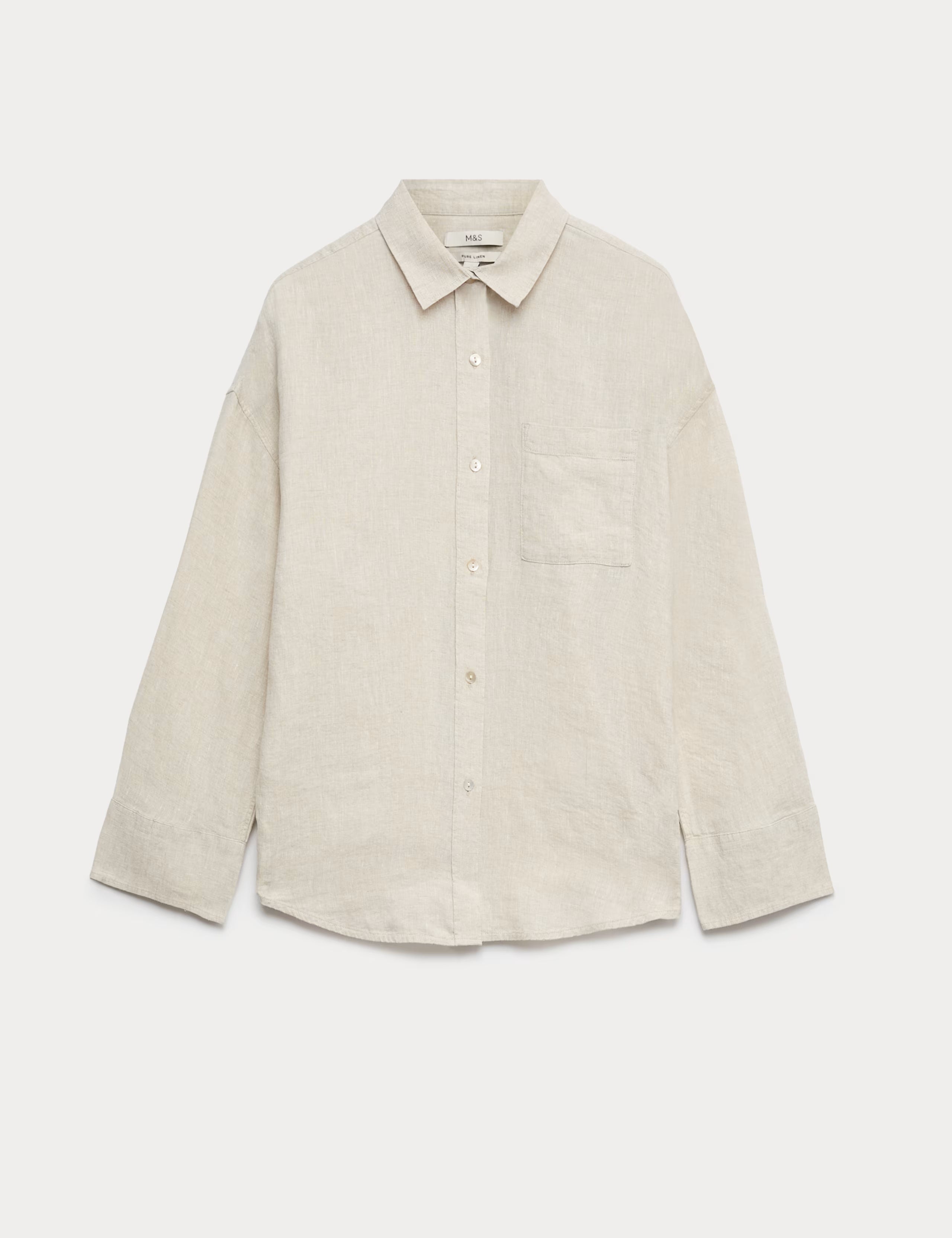M&S Linen Shirt with Pocket